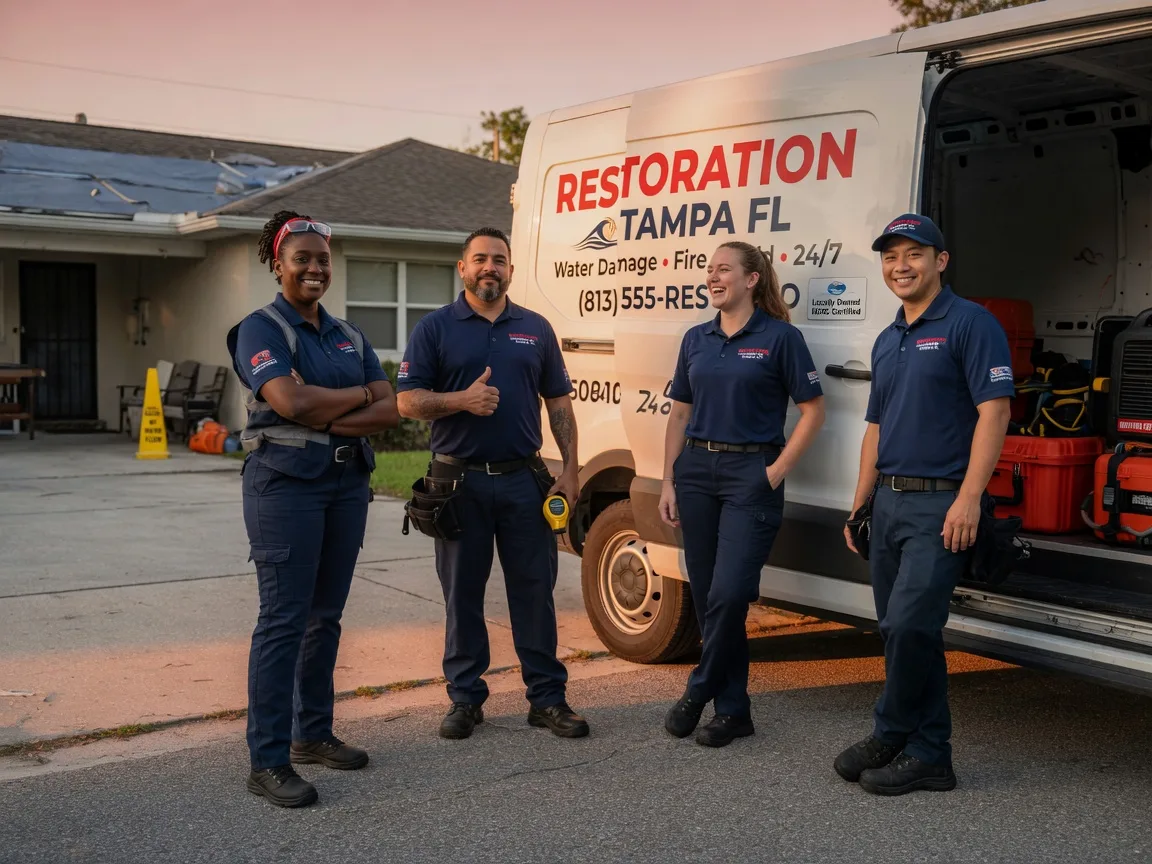 Water Damage Restoration company in Tangier, VA